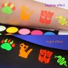 15 Color Brush Body Painting Makeup Face Body Paint Kit Special Effect Neon Luminous