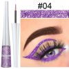 16 Color Glitter Liquid Eyeliner Set Colorful Waterproof Long Lasting Eyeliner