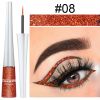 16 Color Glitter Liquid Eyeliner Set Colorful Waterproof Long Lasting Eyeliner